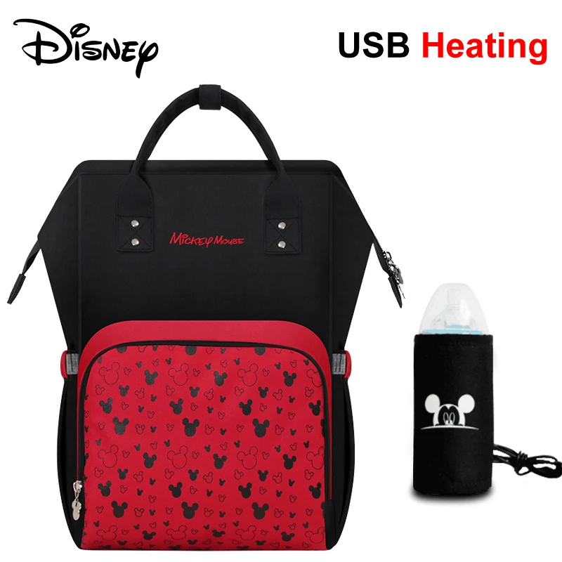Disney mochila bebe maternidade рюкзак для детских подгузников с usb сумка-Органайзер для детских колясок водонепроницаемая сумка для детских колясок - Цвет: 13