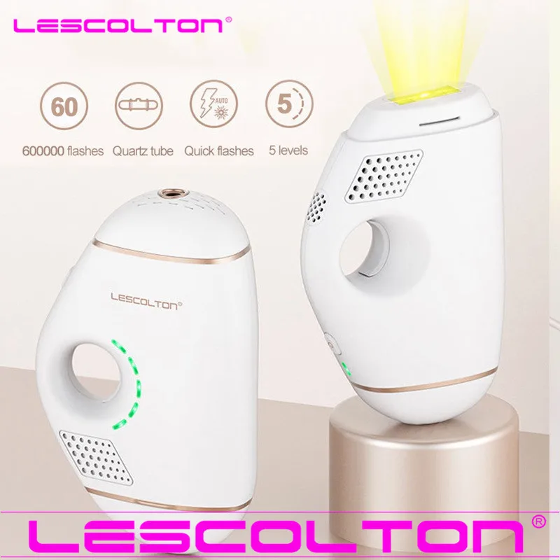 

Lescolton Portable Laser Hair Removal Machine IPL Epilator Device Permanent Bikini Facial 3IN1 Electric Depilador For Whole Body