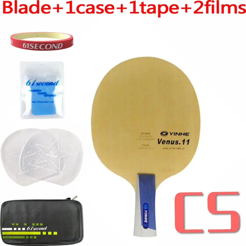 Galaxy Milky Way Yinhe Venus.11 V-11 K-1 Carbokev OFF+ лезвие для настольного тенниса для ракетки для пинг-понга - Цвет: CS with F 1 case