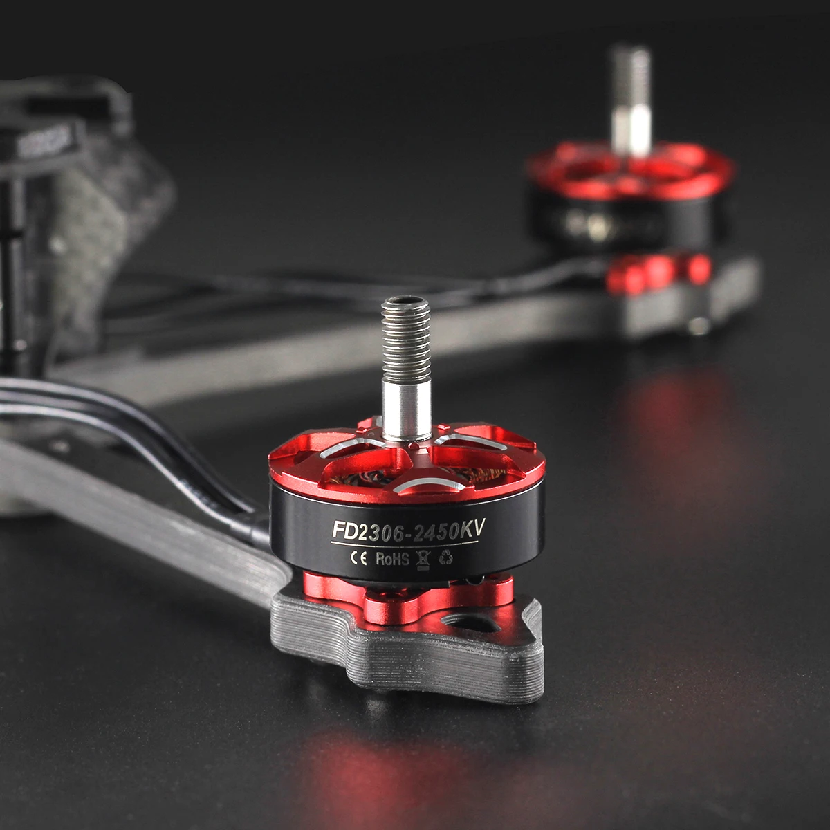 Бесколлекторный двигатель HGLRC FD2306 2450KV 4S 1600KV 6S для радиоуправляемых FPV гонок Freestyle 5
