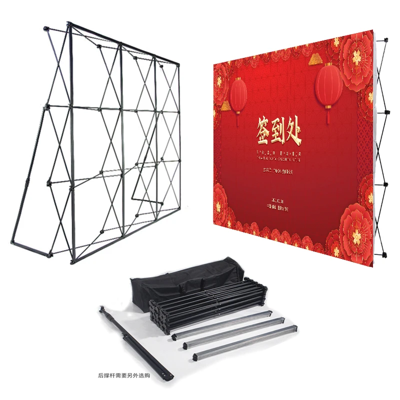 Портативная складная металлическая настенная рама с цветами для торговой