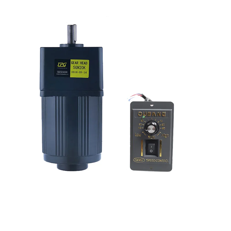 5IK40RGN C 40 Вт AC220V AC Редуктор двигателя регулируемая скорость Реверсивный высокий