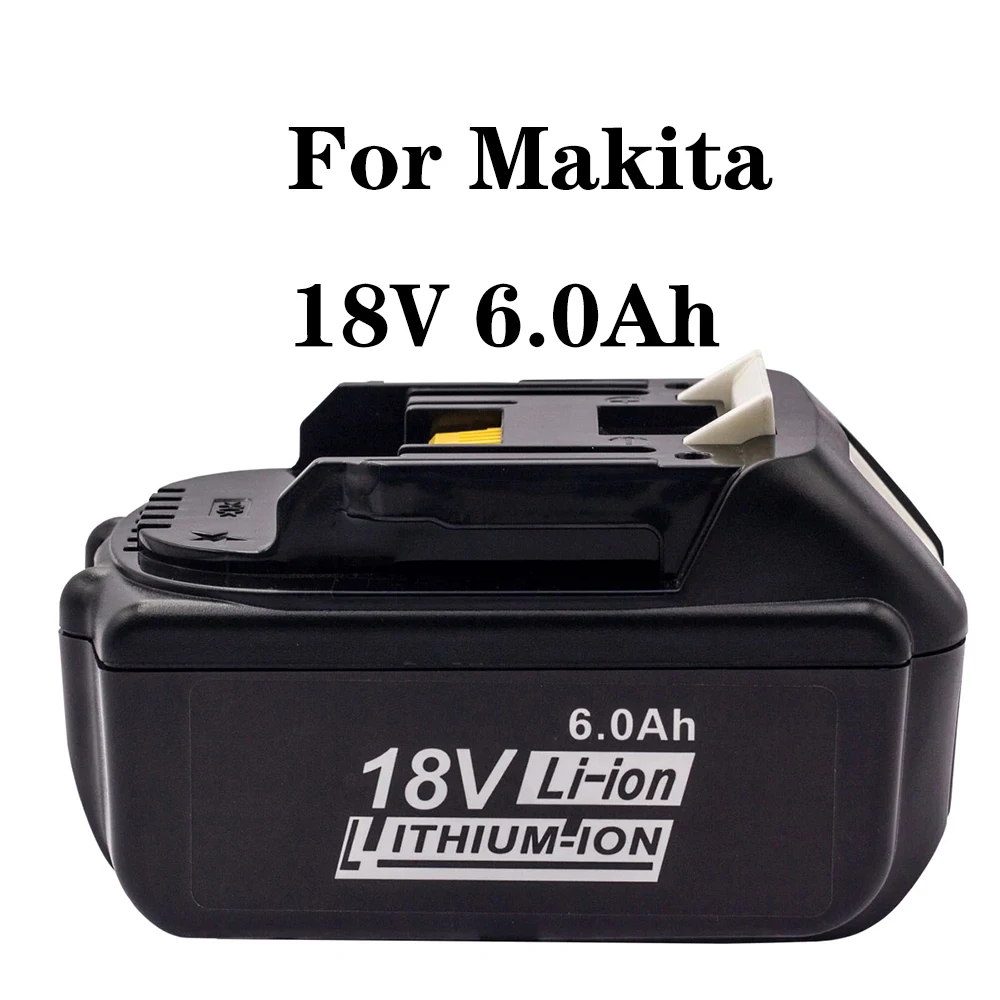 

Для аккумуляторной литий-ионной перезаряжаемой батареи Makita18V 6.0Ah, применимая модель BL1815 BL1840 BL1850, зарядное устройство, новинка.