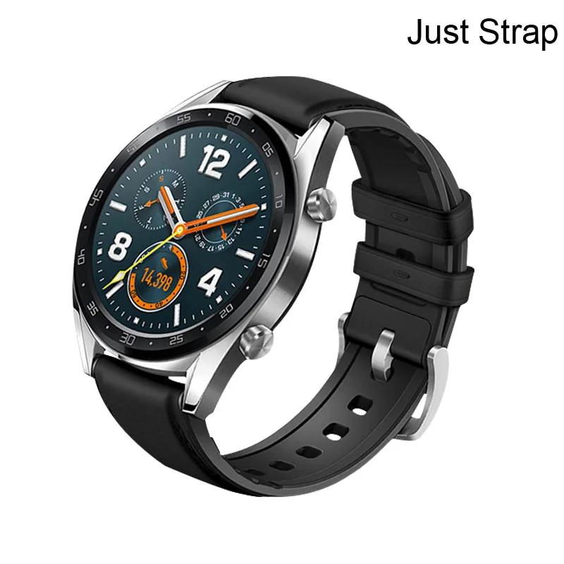 Black Для Xiaomi Amazfit GTR 47 мм Pace Stratos 2 браслет для samsung gear S3 Galaxy 46 мм ремешок для huawei GT 2 46 мм ремешок - Цвет: Black