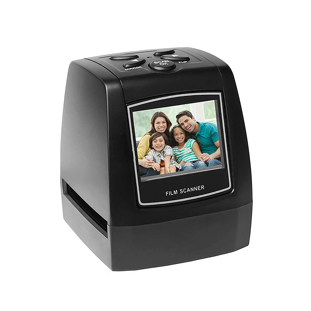 

35/135mm Film Scanner Support 32G Card Film Converter with 2.36inch Digital LCD Color Display High Resolution Photo Scanner
