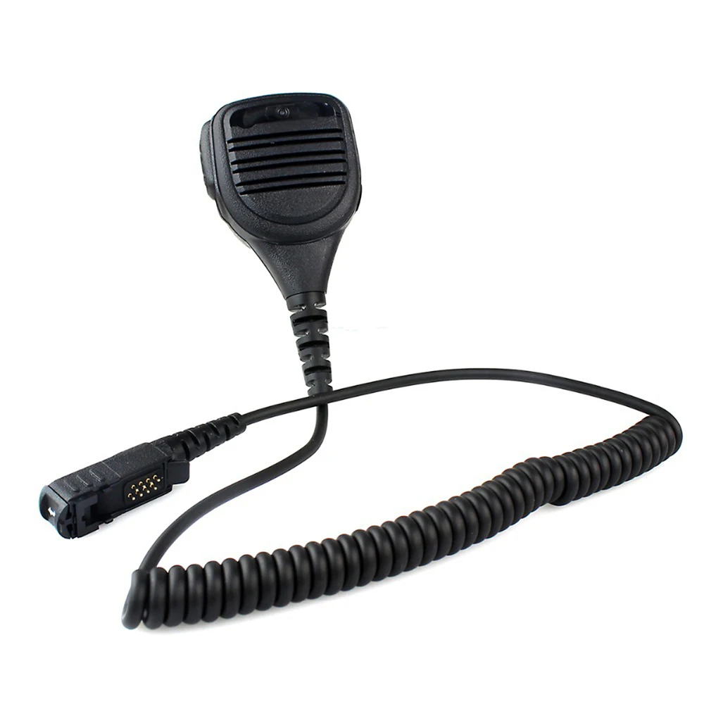 

New Black PTT Handheld shoulder Waterproof Speaker MIC For Motorola Radio XPR3300 XPR3500 XIR P6620 XIR P6600 E8600 E8608