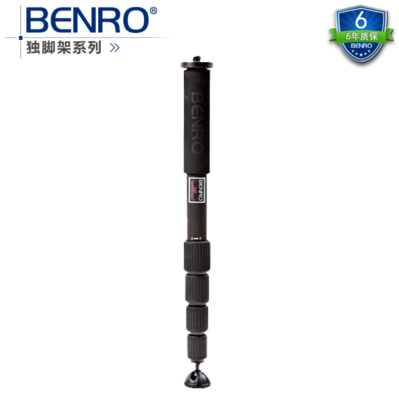 

New Benro C49T Professional Carbon Fiber Monopod Compact 5 Section Monopod For Digital SLR Camera / Wholesale Free Shipping