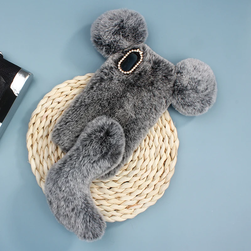 Winer стильная пушистая мышь Кролик Прекрасный Стиль Защитная кожа чехол для Leagoo M12