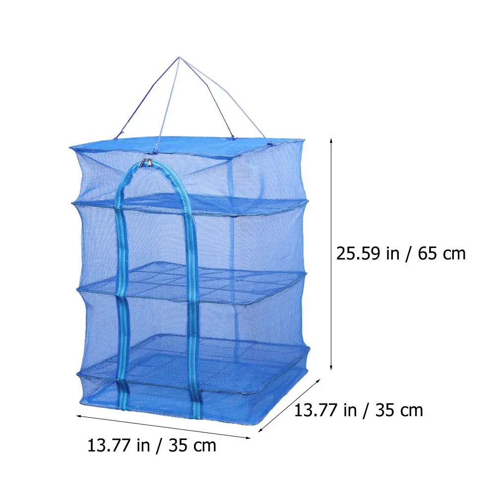 

3-Layers Drying Net for Herbs Hanging Basket Folding Dry Rack Herb Drying Net Dryer Bag Mesh For Flowers Buds Plants Organizer