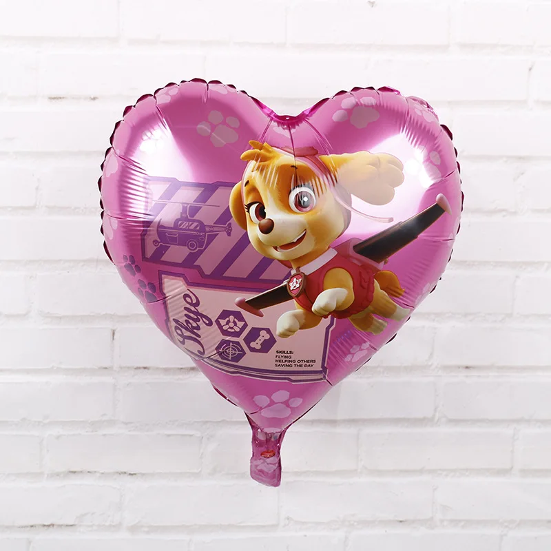 3D наклейки на стену Happy Paw Patrol украшение день рождения для детей игрушки шар