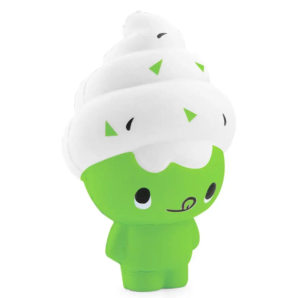 

Newest Slow Rising Rebound Simulation Human Head Ice Cream Doll Healing Relieve Stress Toys