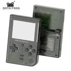 DATA FROG 8-битная мини-консоль для видеоигр в стиле ретро, 3-дюймовый цветной экран TFT, портативный игровой контроллер со встроенными 181 классическими играми