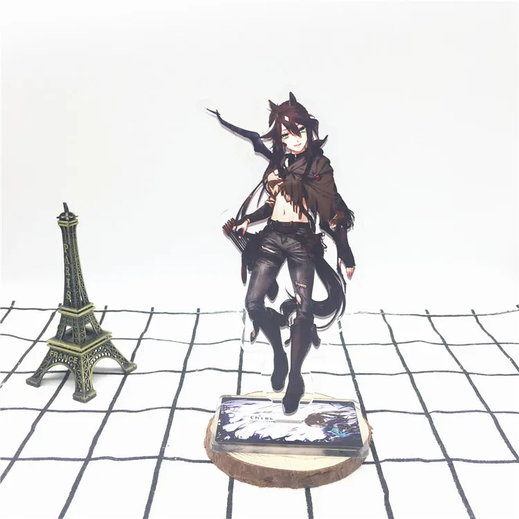 Игра Arknights брелок Amiya Angelina Hoshiguma Соловей осада Техаса Lappland милый забавный мультфильм акриловый брелок ювелирные изделия - Цвет: 32