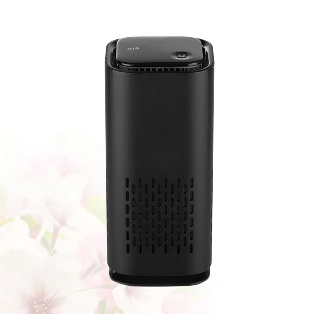 

Car Air Purifier USB Charging Air Cleaner Formaldehyde Removal Device Black