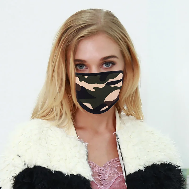 Хлопковая Пылезащитная маска с леопардовым принтом пылезащитный респиратор для
