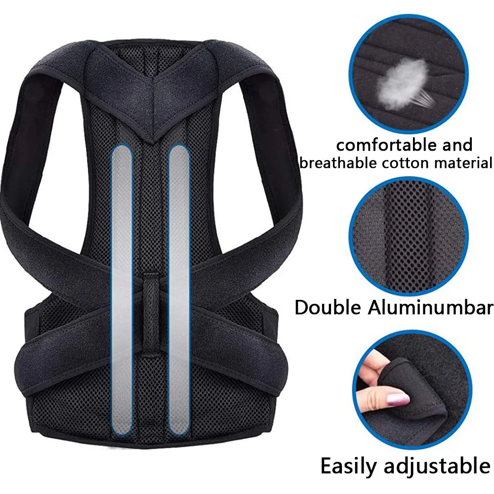 Posture Corrector Back Support Medical Clavicle Posture Corrector Adult Children Back Support Belt Brace Support Back Belt