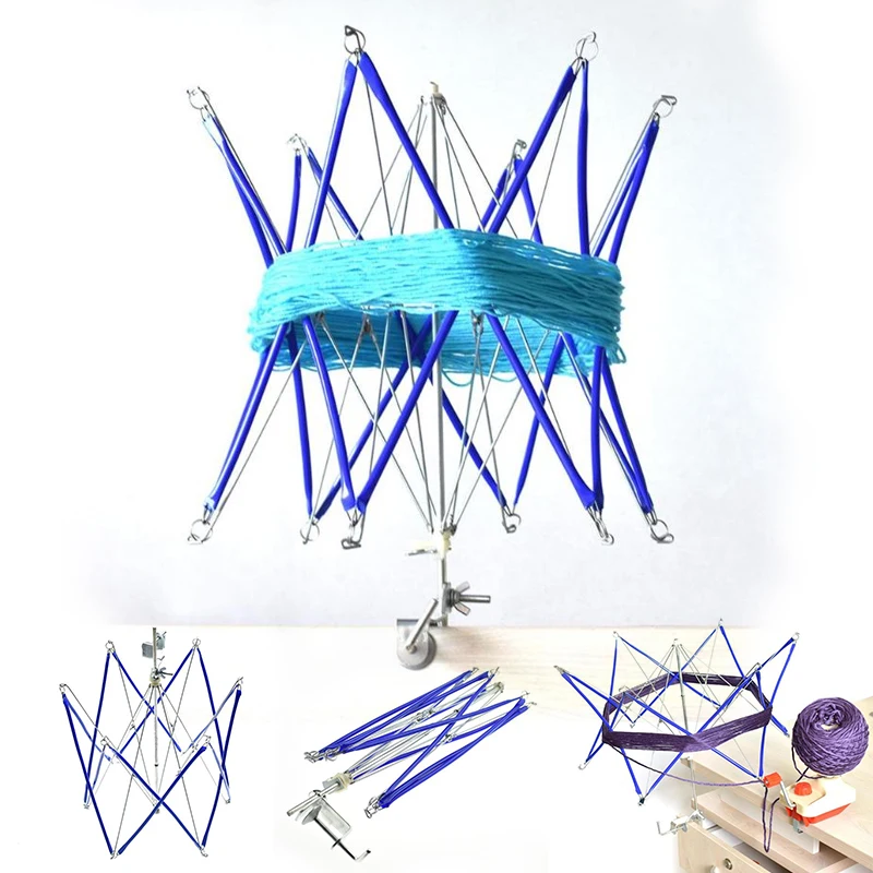 Лоскутный намотчик резьбы вязальный Зонт Swift шерстяная пряжа намотка держатель