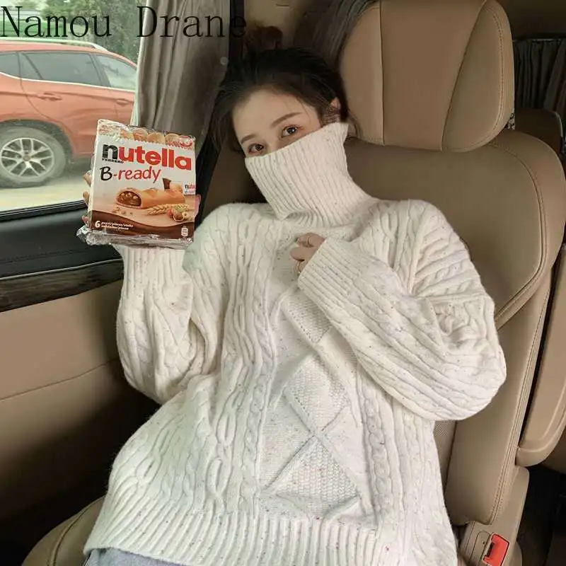 Нишевый дизайнерский домашний вязаный свитер с эффектом опреснения qiu dong