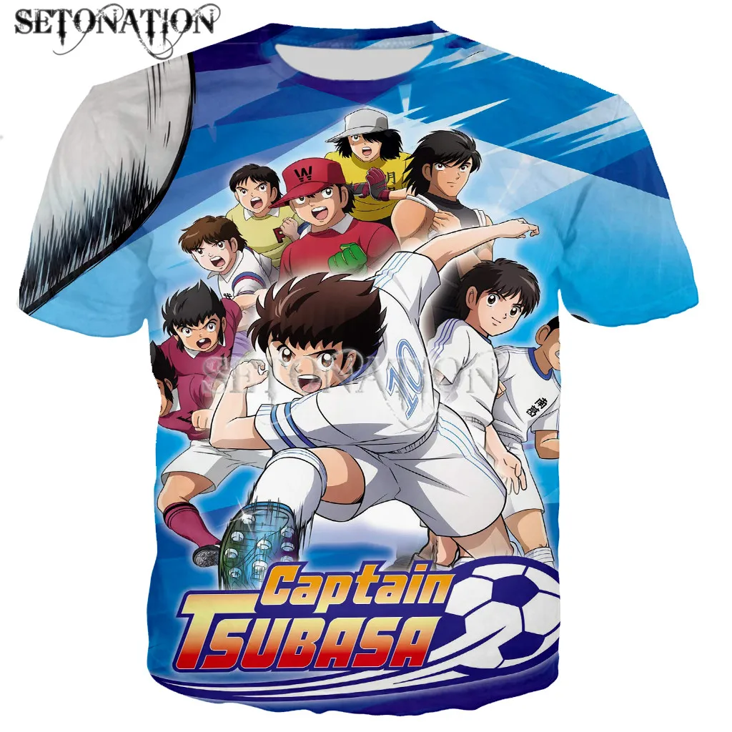 

Tsubasa men/women New fashion cool 3D printed t-shirts casual Harajuku style tshirt streetwear tops