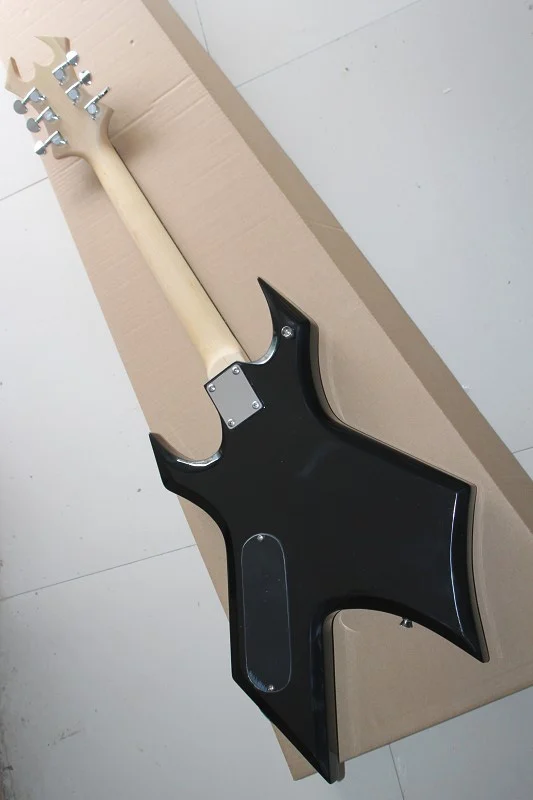 Бесплатная доставка электрогитара специальной формы доска из красного дерева на