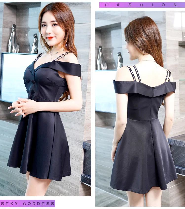 

2020 new Fashion sexy young girls Nightclubs Sling mini dress clothing