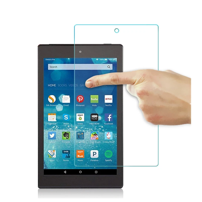 Закаленное стекло для защиты экрана защитная пленка Amazon Fire 7 2015 2017 2019 | Компьютеры