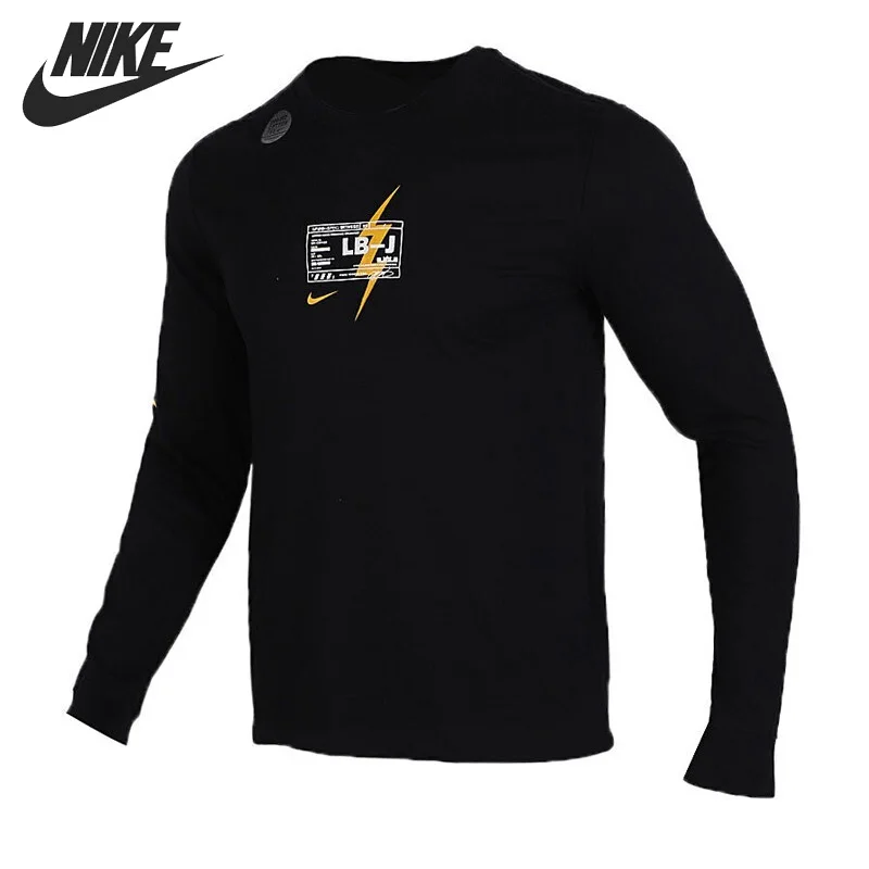 Оригинальный Новое поступление NIKE LBJ M NK DRY TEE LS Мужская футболка с длинным рукавом
