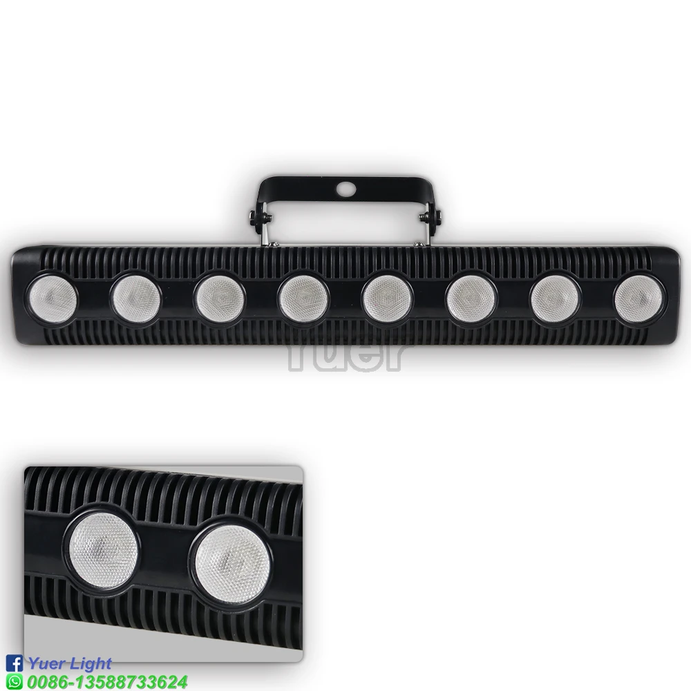 Сценический светодиодный светильник DMX 8x4 Вт RGBW 4 в 1 настенный стробоскоп для