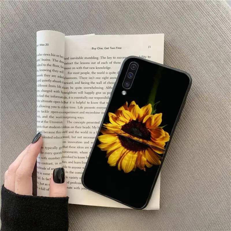 Красивый чехол Babaite с желтым подсолнухом для телефона Samsung Galaxy A7 A50 51 A70 80 A40 A20 A30 A8 A6
