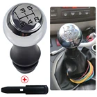 Чехол для багажника, кожаный, для Peugeot 106, 206, 306, 406, 107, 207, 307, 407, 301, 308, 2008, 3008, хром, 5, 6 скоростей