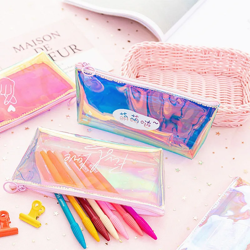1 шт. новый креативный кавайный Прозрачный чехол для лазерного карандаша