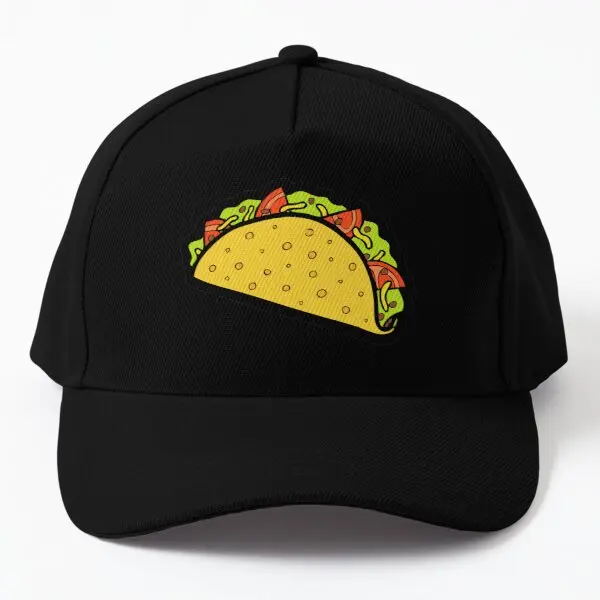 

It Is Taco Time In Pink Baseball Cap Hat Printed Snapback Czapka Bonnet Sun Casquette Black Mens Fish Spring Casual Women