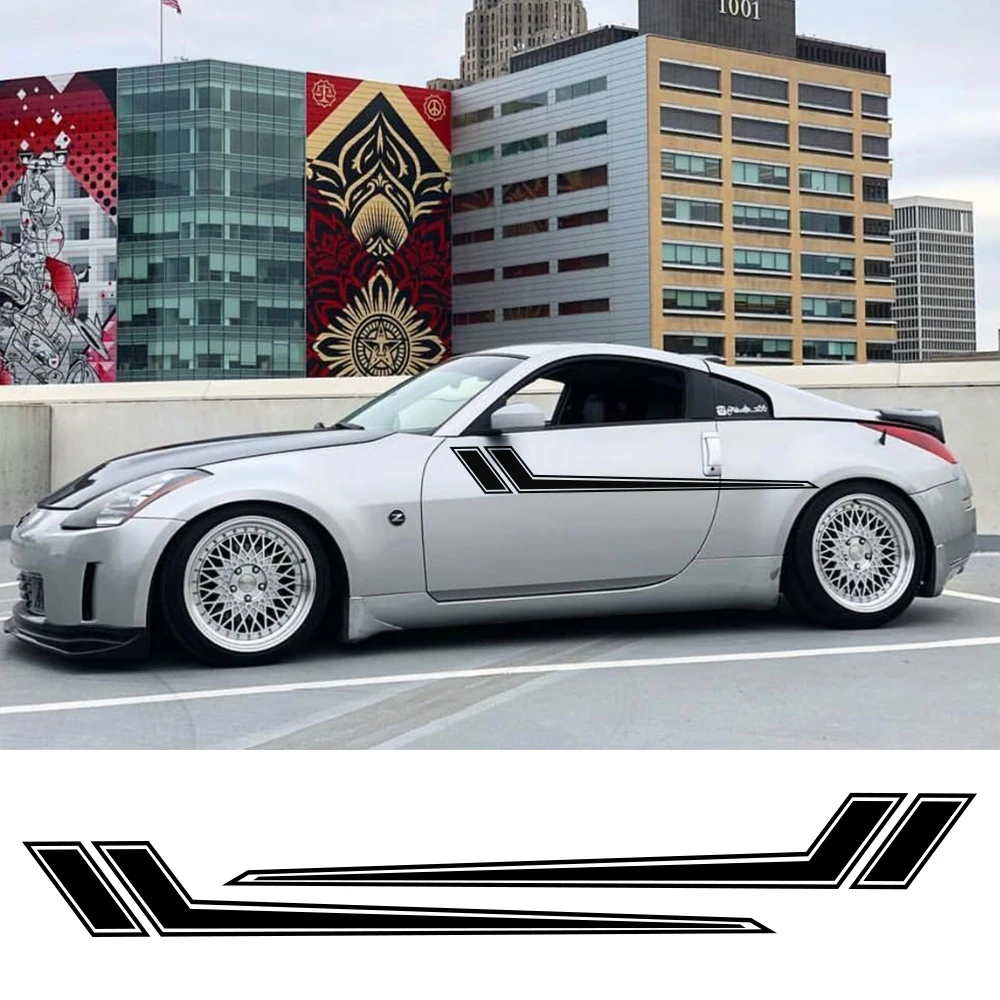 

Car Waist Line Both Sides Stickers for Auto Decoration Decals Vinyl Films Automobile for Universal Car Accessories