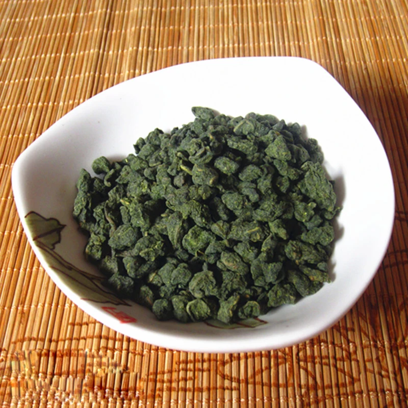 

5-дюймовый тайваньский чай Dongding из женьшеня олун, похудение, артериальное давление, высокие горы, китайский тайваньский свежий зеленый чай