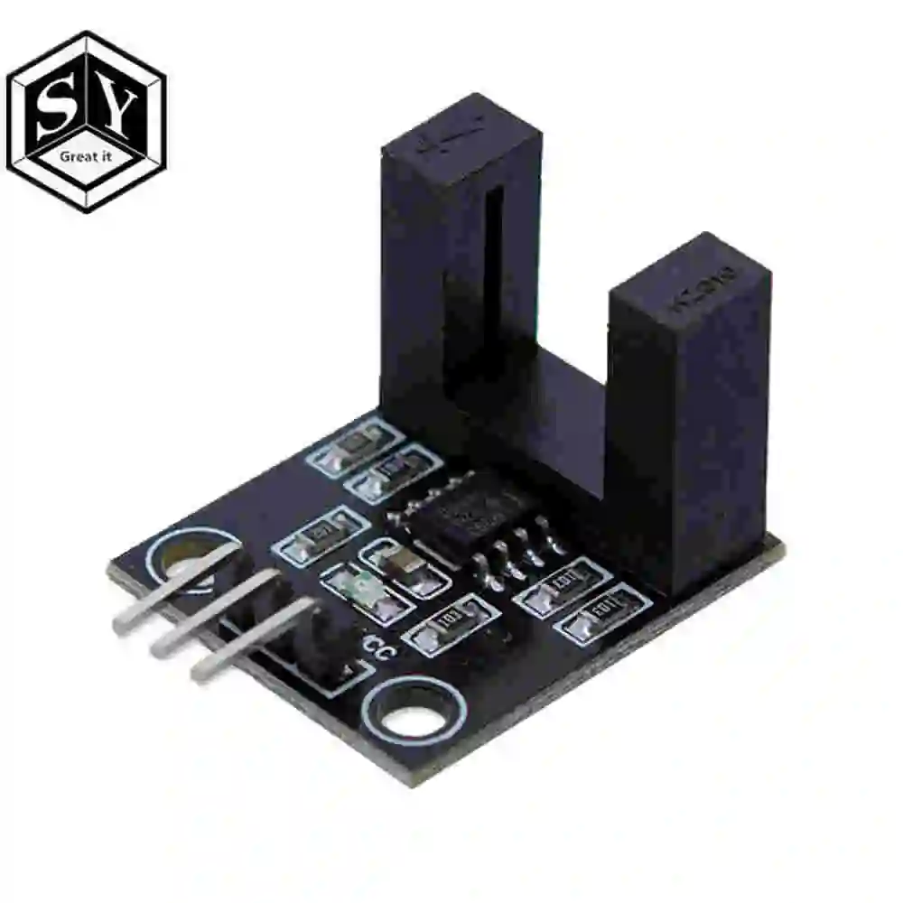 Здорово F249 4 контактный инфракрасный Скорость Сенсор модуль для Arduino/51/AVR/PIC 3,3 V-5 V Высокое качество - Цвет: speed black 3PIN