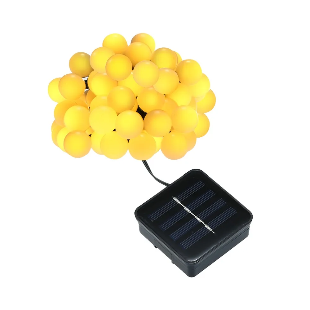 6 м 30 светодиодов Солнечная веревка Трубная лампа светодиодная полоса