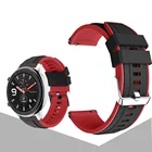 Ремешок силиконовый для Xiaomi Huami Amazfit Bip S Lite, сменный Браслет для смарт-браслета Amazfit Bip, 20 мм, аксессуары