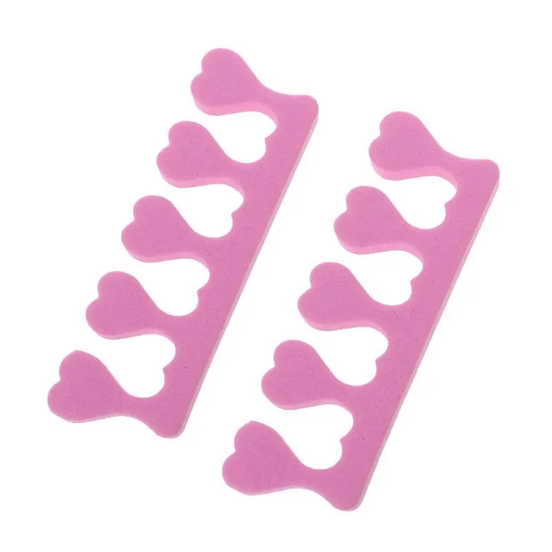 2 шт. губка для разделения пальцев ног|Инструмент ухода за ступнями| |