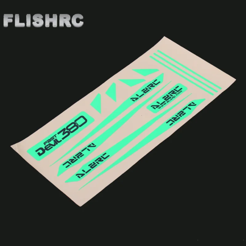 ALZRC - Devil 380 420 быстрое посадочное шасси из углеродного волокна цветная наклейка