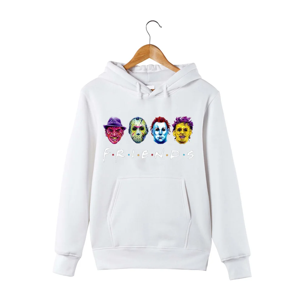 

Horror Friends Squad Friday The 13th hoodie Sweatershirt Massacre Hoodie Halloween Horror Movie Hoodie Halloween Gift