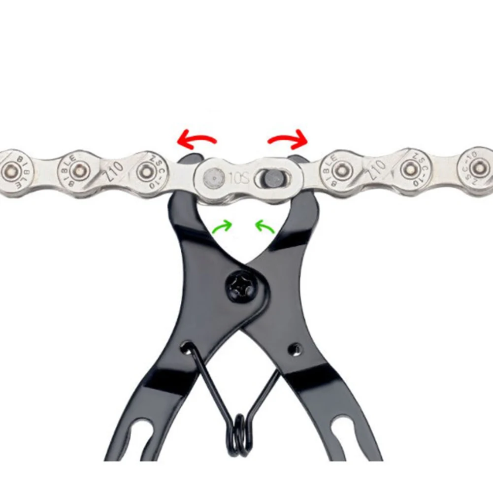 

Clamp Pliers Cycling Removal Repair Hand Tools Black 9.3cm Chain Link Pliers