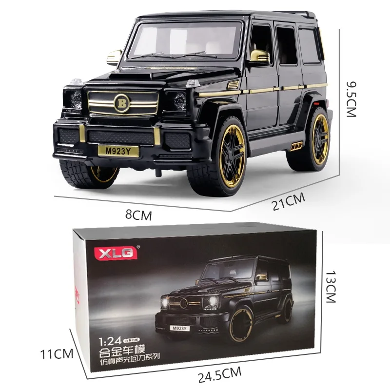 Литый под давлением автомобиль и игрушечный модель 1/24 большой размер G 21 см M-923Y