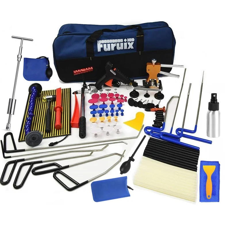 

Paintless Dent Removal Rods Dent Puller Dent Lifter Light Slide Hammer Glue Kit car repair tools