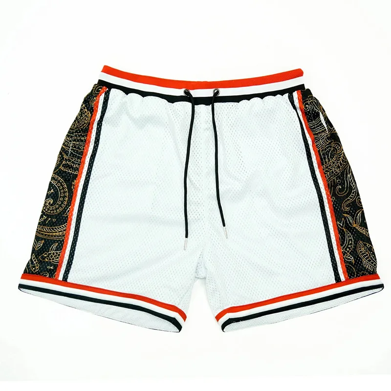 

Summe Mens Sport Running Shorts Printing Quick Dry Workout Short Pants New Gym Men Soccer Tennis Training Beach Swim Shorts