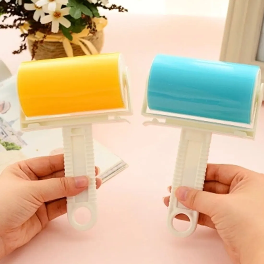 

Sticky Roller Washable Reusable for Clothes Move Pet Hair Hair Sticky Roller Household Clean Portable Hair Sticky Roller Brush