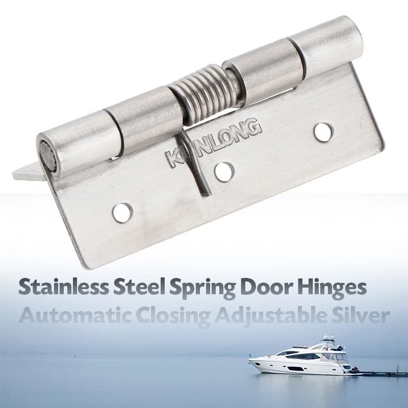 

2,36x1,57 дюйма пружинный дверной шарнир для лодки для управления/Электрический ящик, окно, шкафчик, палуба для морской яхты, RV, кемпера, дома и т....