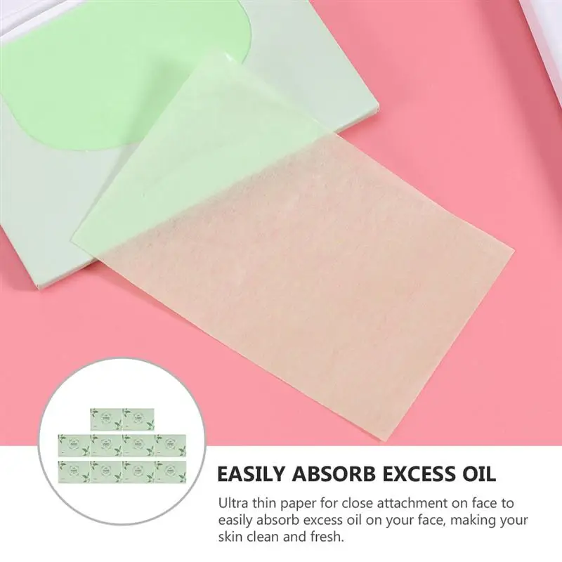 

10 Boxes Portable Comfortable Blotting Paper Oil Control Facial Tissue Oil Absorbing Sheets