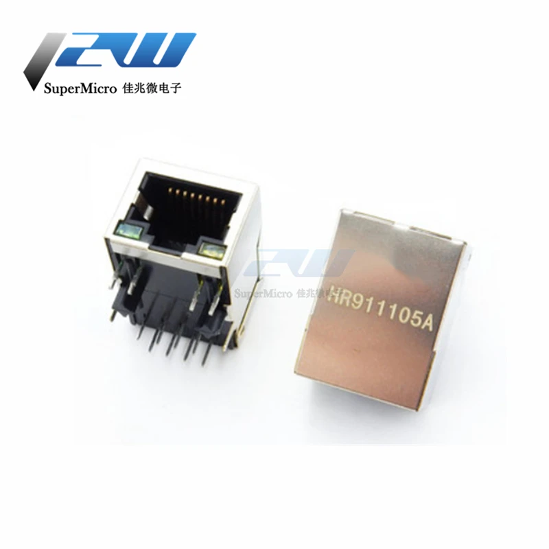10 шт./лот высокое качество RJ45 разъем сетевой изоляции трансформатор фильтр HR911105A