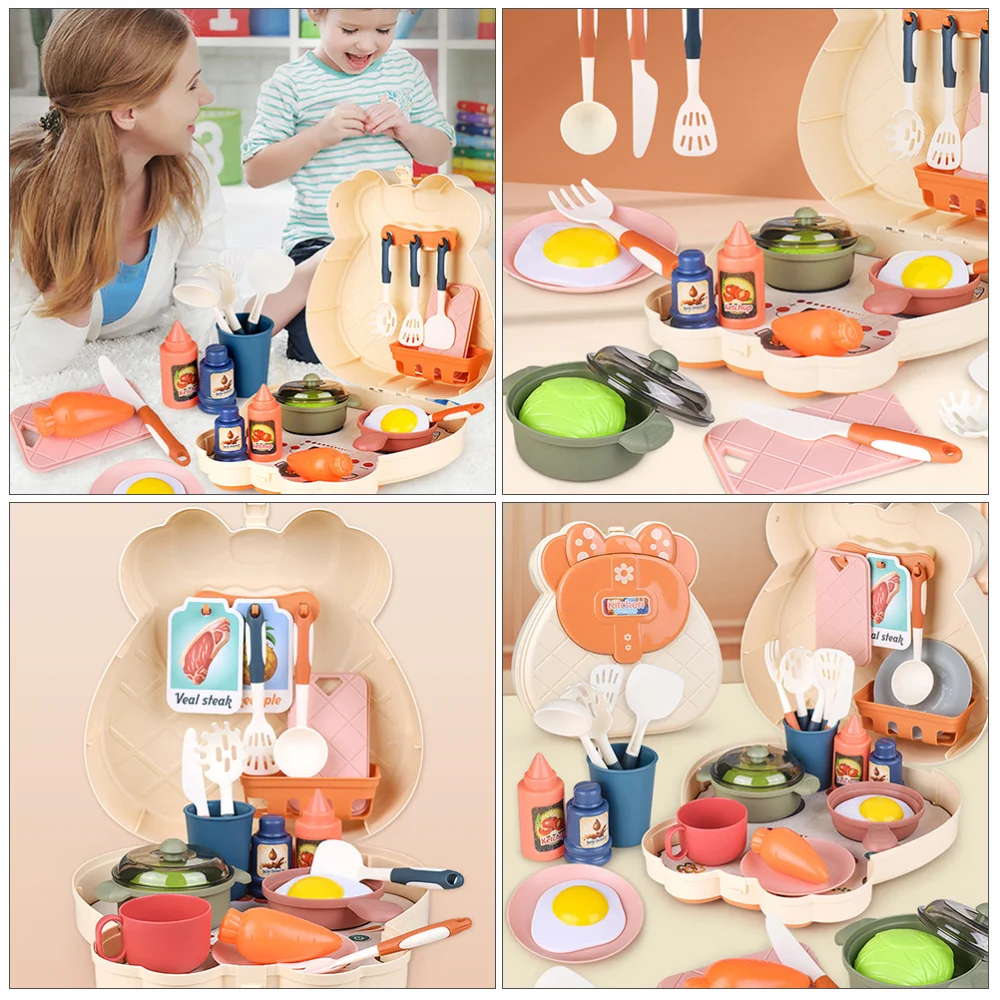 

25PCS Kids Cooking Utensil Accessory Portable Compact Kids Cooking