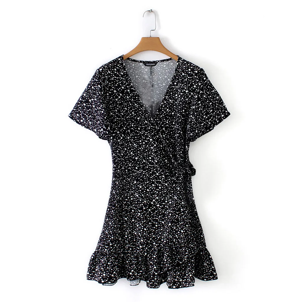 Пляжная одежда в стиле бохо летнее платье женская модная винтажная туника с